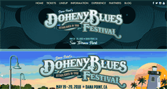 Desktop Screenshot of dohenybluesfestival.com