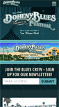 Mobile Screenshot of dohenybluesfestival.com